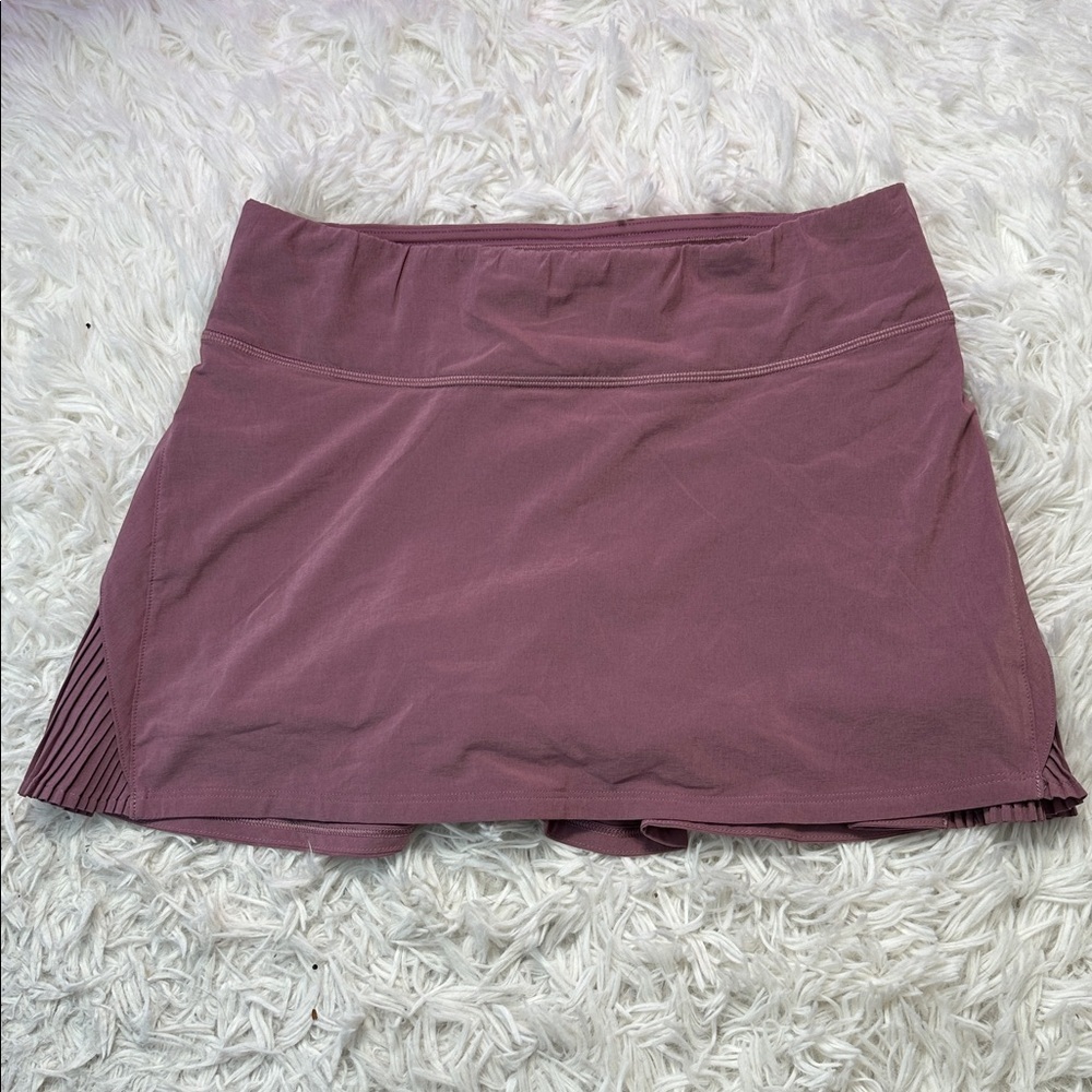 Lululemon Play Off The Pleats Skirt *13" Figue
